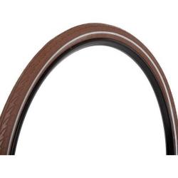 Покрышка Mitas Flash V66, 700x40С, ETRTO 42-622, светоотрожающая полоса, коричневый - фото