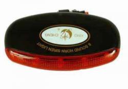 Сигнал ХС-333, 4цвет.вида, 8-звуков., 5 мерцающих ламп - фото