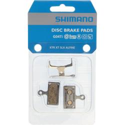 Тормозные колодки Shimano G04Ti, металл., c шплинтом, (1пара), Y8LW98010 - фото