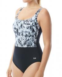 Купальник утягивающий TYR Makai Scoop Neck Controlfit - фото