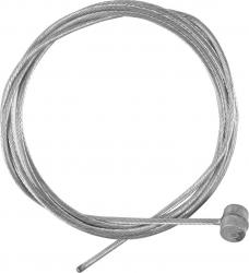 Тросик Horst, для тормоза, нержавейка, ниппель 7х6мм, 19 жил, 1.5*2000мм, серебристый, на блистере, 00-170204 - фото