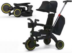 Велосипед трехколесный Slider Eva IT1089, складной, с ручкой управления - фото