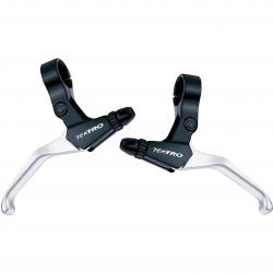 Тормозные ручки Tektro ML520, для ободных тормозов, алюминиевые, под 2-пальца, пара, 6-200220 - фото