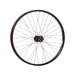 Колесо 26" переднее (без резины), двойной пист.обод 36отв., втулка алюм KT-SN3F. 6 болтов под диск - фото