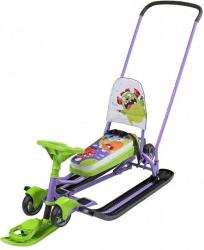 Снегокат НИКА Тимка спорт 6, ТС6/МН, с монстриками - фото