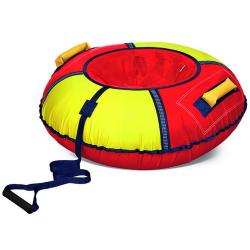 Тюбинг 80 см ТБ6К-80/КЖ2, Красный-желтый - фото