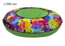 Тюбинг 65см ОКСФОРД SLIME - фото