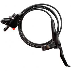 Тормоз Shimano MT-200, гидравлический дисковый задний (ручка, гидролиния 1430мм, калипер, колодки, адаптер 160мм), без упаковки, 00-180881 - фото