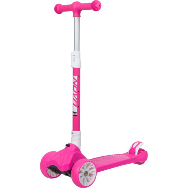 Самокат-кикборд Novatrack RainBow Pro Button