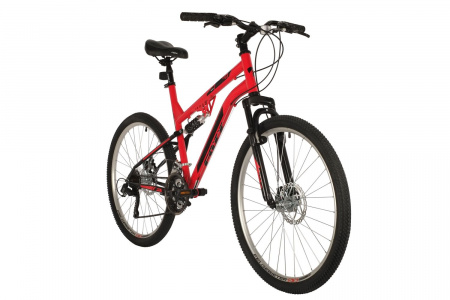 Велосипед FOXX MATRIX 26" (2021) (Велосипед FOXX 26" MATRIX красный, сталь, размер 18")