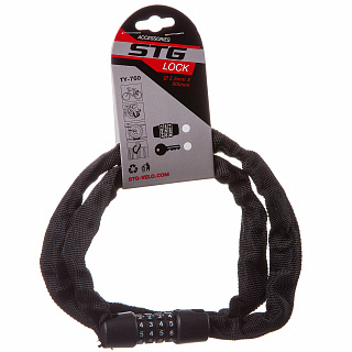 Велозамок STG TY760 кодовый 3,5х900см - фото