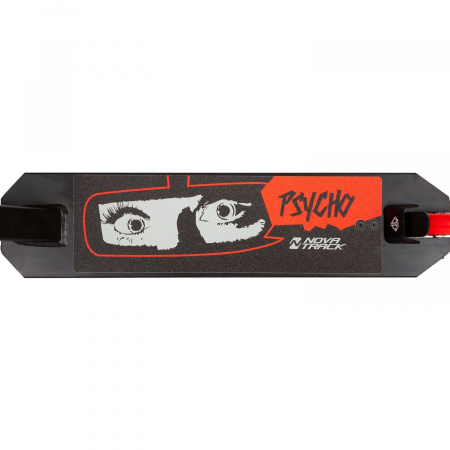 Самокат трюковый NOVATRACK PSYCHO'50 (2022) (Самокат NOVATRACK PSYCHO'50, PU колеса 100 мм с алюмин.ободом, жесткость PU 88A)