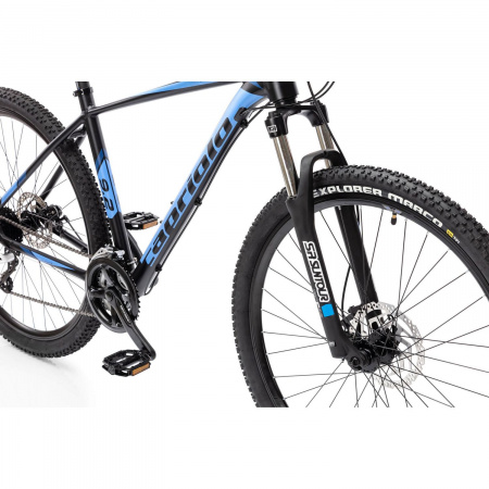 Велосипед Capriolo MTB Level 9.2 29" (2023) (Велосипед горный CAPRIOLO LEVEL 9.2 29" Чёрный/Синий, 21" Алюминий,921541-21)