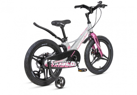 Велосипед Maxiscoo Space Deluxe 18 (2025) (Велосипед Maxiscoo SPACE 2025 DELUXE 18" Серый Жемчуг, MSC-S1843D)