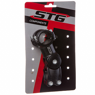 Вынос STG MD-HS029 регулируемый (10-50 град.) 80 мм, под руль 31,8 мм, алюминиевый - фото