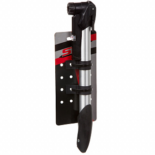 Насос ручной с манометром - фото