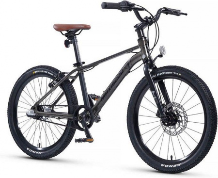 Велосипед Maxiscoo 7BIKE 20 M700 (2024) (Велосипед Детский Maxiscoo "7BIKE" 20'' M700  Графит (2024), MSC-M7-2006P)