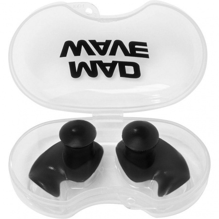 Беруши силиконовые Mad Wave Ergo Ear Plug (Беруши силиконовые MAD WAVE ERGO EAR PLUG, One size, черный, M0712 01 0 01W)