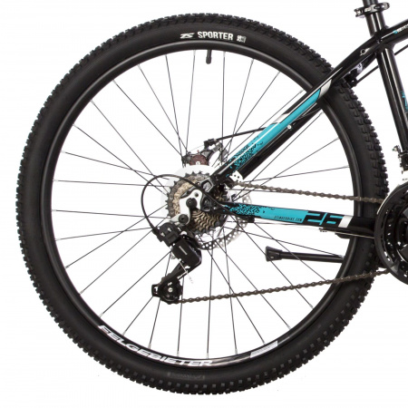 Велосипед Stinger Element Evo 26" (2023) (Велосипед STINGER 26" ELEMENT EVO черный, алюминий, размер 18")