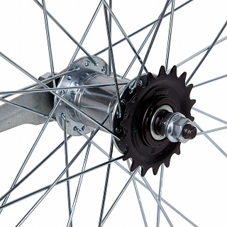 Колесо 28" заднее 32 спицы 18т. - фото