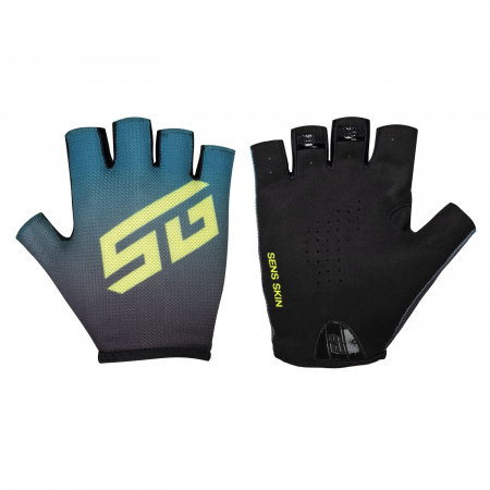 Перчатки STG Sens Skin (Перчатки STG Sens Skin, размер S, черный с синим)