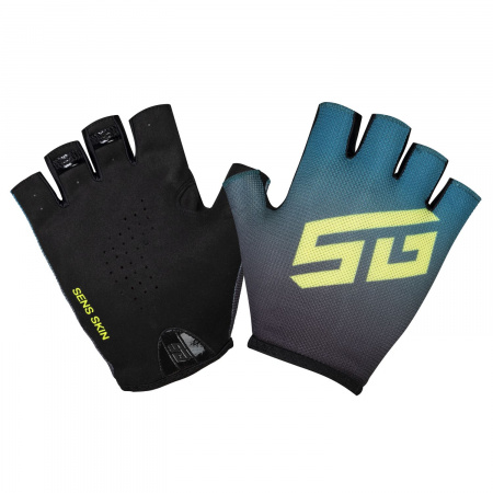 Перчатки STG Sens Skin (Перчатки STG Sens Skin, размер S, черный с синим)