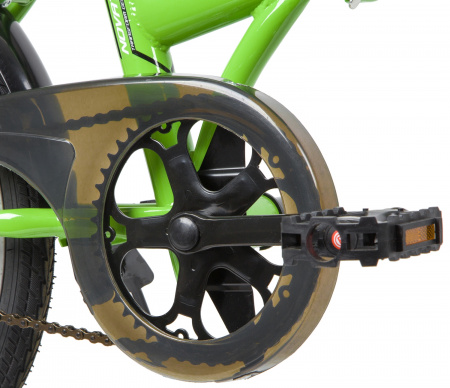 NOVATRACK TG-20 CLASSIC New 20" (2020) (Велосипед NOVATRACK 20" складной, TG30, салатовый, тормоз нож,двойной обод,сид.и руль комфор)