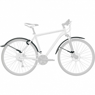 Крылья комплект SKS Veloflexx 65, пластик, для 26"-27.5", ширина 65 мм - фото