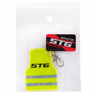 Светоотражатель STG брелок "Безрукавка" - фото