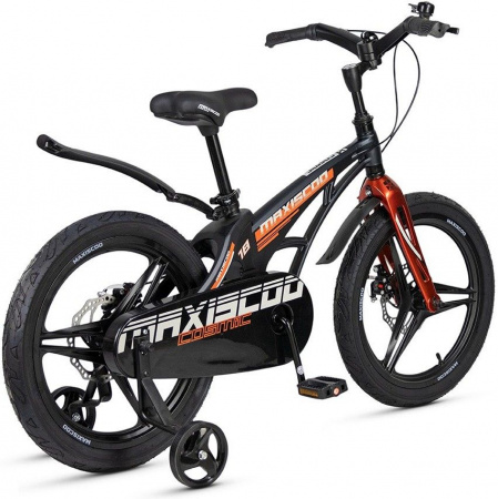Велосипед Maxiscoo Cosmic Deluxe 18 (2025) (Велосипед Maxiscoo COSMIC 2025 DELUXE 18" Мерцающий Графит, MSC-C1845D)