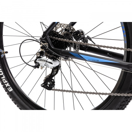 Велосипед Capriolo MTB Level 9.2 29" (2023) (Велосипед горный CAPRIOLO LEVEL 9.2 29" Чёрный/Синий, 21" Алюминий,921541-21)