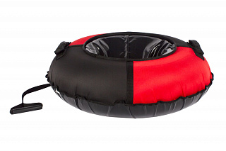 Тюбинг Snowstorm BZ-110_BLACK-RED, 110 см - фото