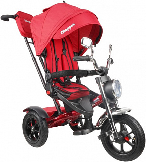 Велосипед трехколесный Chopper CH1-1 с ручкой управления - фото