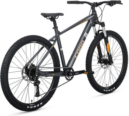 Велосипед Cord 5 Bike 400 Стандарт 27.5 (2025) (Велосипед Cord 5 BIKE 400 Стандарт 27.5", ростовка 19'' Графит, CRD-M5-2711-19)