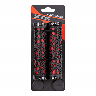 Грипсы STG BC-GR6502, 135 мм, Lock-On - фото