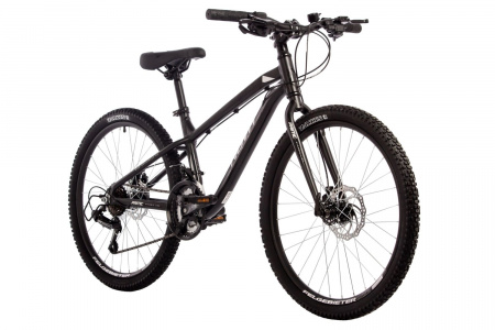 Велосипед Novatrack Prime 18.D 24" (2024) (Велосипед NOVATRACK 24" PRIME алюм. рама 11", черный, TZ500/TS-38/TZ500/SG-6S, D-brake)