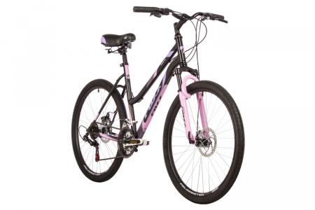 Велосипед Foxx Salsa D 26" (2023) (Велосипед FOXX 26" SALSA D черный, сталь, размер 19")