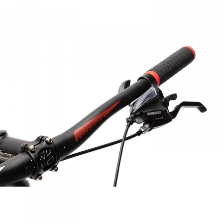 Велосипед CAPRIOLO LEVEL 9.1 29'' (2023) (Велосипед CAPRIOLO MTB LEVEL 9.1, рама алюминий 19'', колёса 29'' (чёрный (мат)-красный), 921547-19)
