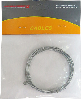 Трос тормоза 1.5*2050мм, гол. 7x6 мм - фото