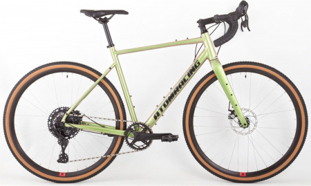 Велосипед ATOM Tundra X10 (2023) (Велосипед ATOM Tundra X10 Рама:S(52cm) PhotochromicGreen, AR23-11118)