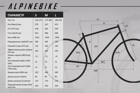 Велосипед Alpinebike Spirit 20 (2025) (Велосипед гравийный Alpinebike Spirit 20, размер L (ett590) алюм, 700 золотой песок, ALPN_G2_SPIRIT_)