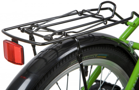 NOVATRACK TG-20 CLASSIC New 20" (2020) (Велосипед NOVATRACK 20" складной, TG30, салатовый, тормоз нож,двойной обод,сид.и руль комфор)