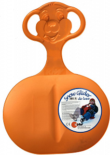 Ледянка KHW SNOW GLIDER MIT MOTIV с фигурной ручкой, цвет в ассортименте - фото