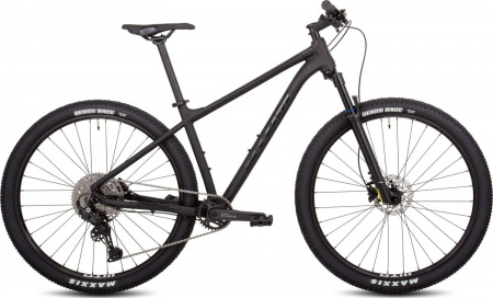Велосипед Atom Bion Nine 350 (2024) (Велосипед ATOM BION NINE 350 Рама:L(18.5") 29" матовый черный, 59726)