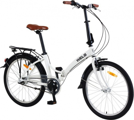 Велосипед WELS Compact Nexus 24-3 2.0 (Велосипед WELS Compact Nexus 24-3 2.0, Белый, 14", WELS004)