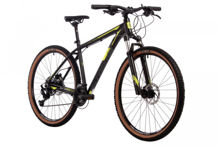 Велосипед Stinger Graphite Pro 27.5" (2024) (Велосипед STINGER 27.5" GRAPHITE PRO черный, алюминий, размер 18")