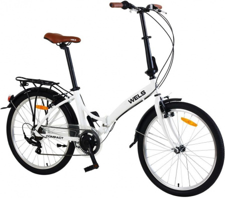 Велосипед WELS Compact 24-7 2.0 (Велосипед WELS Compact 24-7 2.0, Белый, 14", WELS003)
