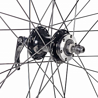 Колесо 28" переднее 32 спицы двойной обод - фото