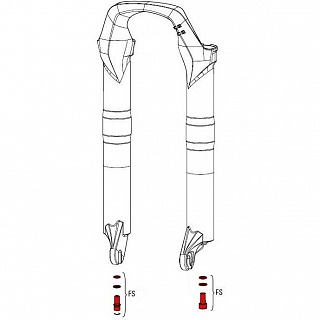 Полный ремкомплект RockShox для вилок Sektor Silver A1 - фото