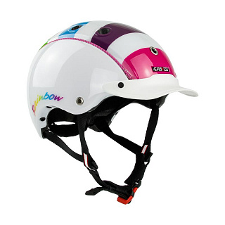 Шлем велосипедный CASCO Mini 2 Rainbow - фото